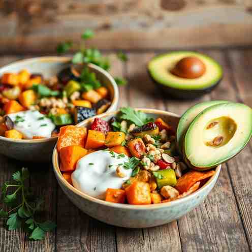 Healthy Sweet Potato Bowls - Low-Calorie & Easy Recipes